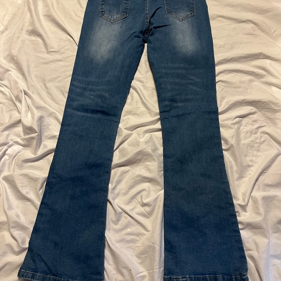 EUC Denim jeans (no brand name). Size Large. - Picture 7 of 14